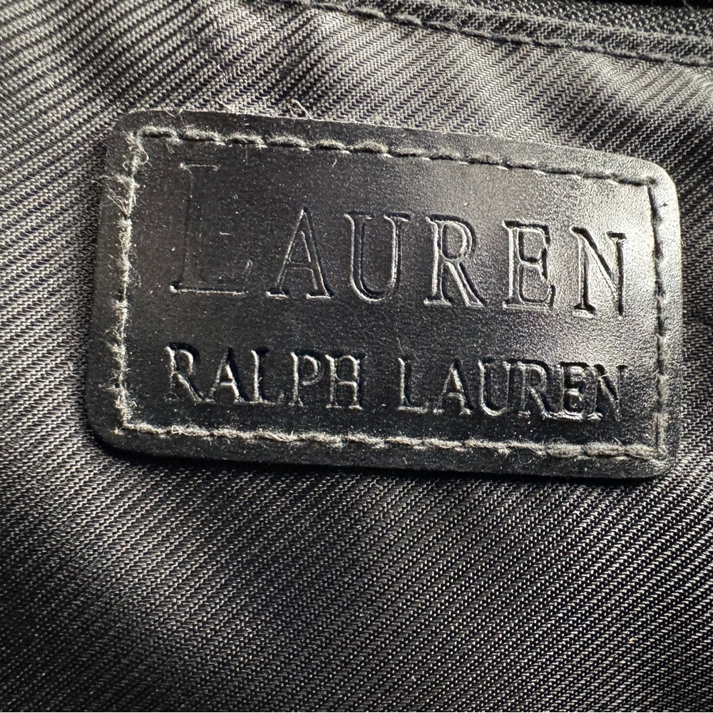 Lauren Ralph Lauren City Shoulder Bag Y2K - Picture 7 of 11